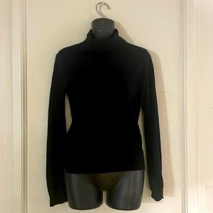 Boston Proper Turtleneck black sweater